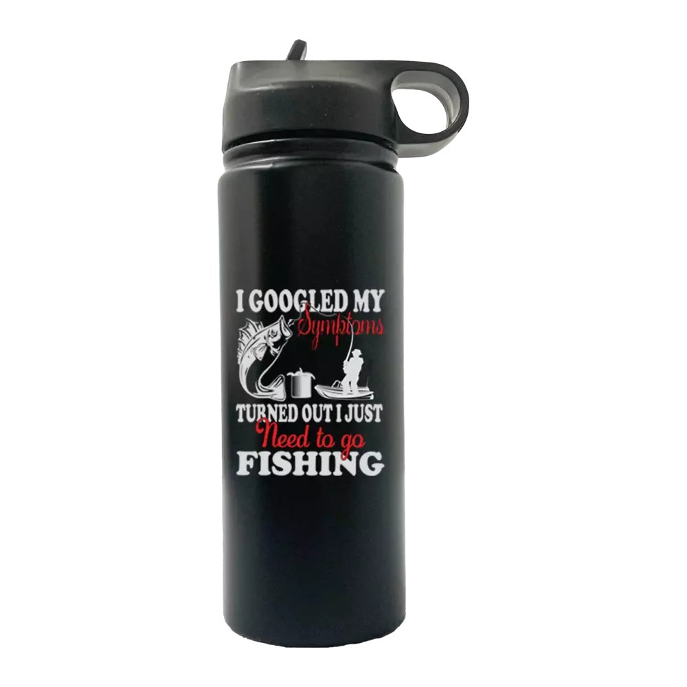 Fishing Symptoms 20oz Sport Bottle