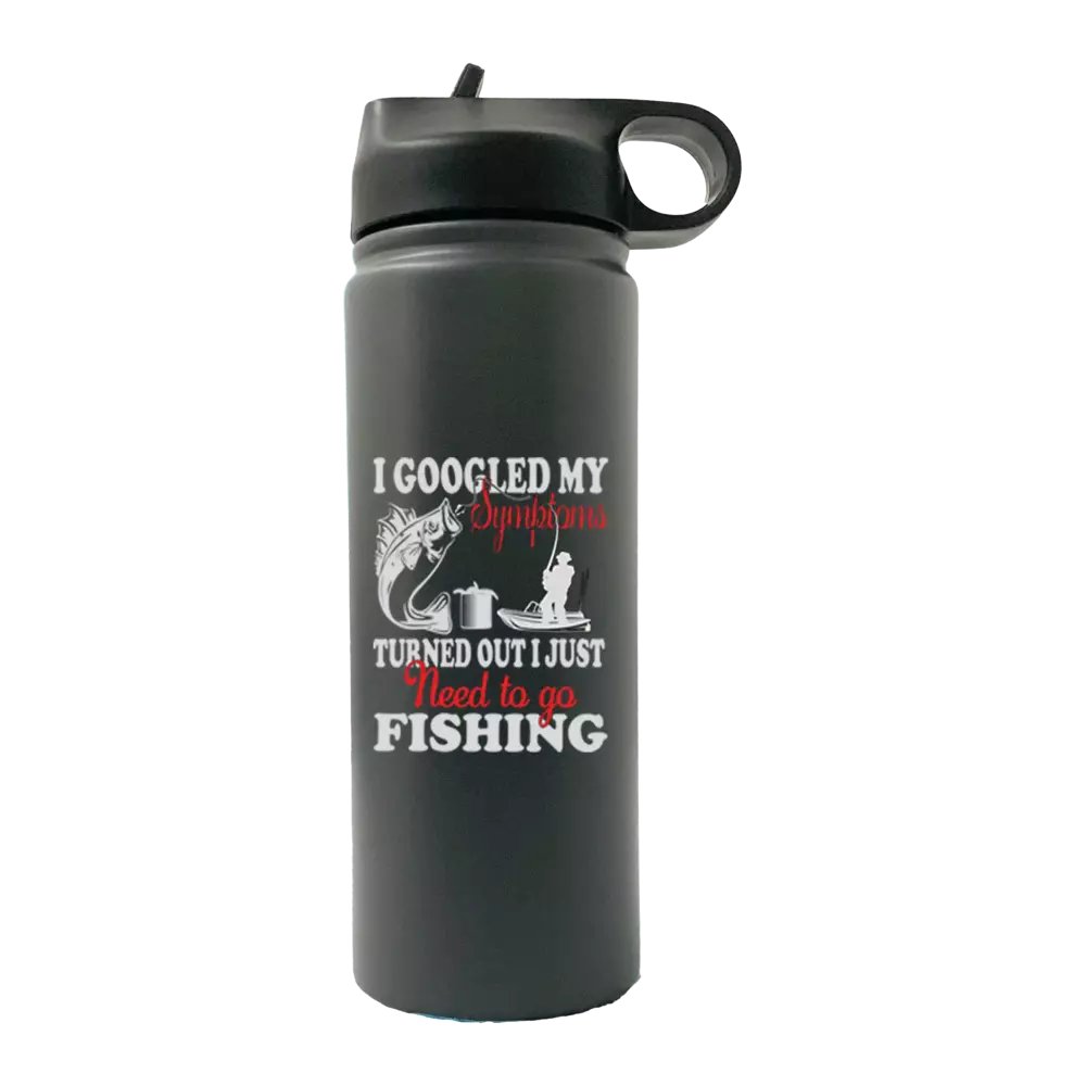 Fishing Symptoms 20oz Sport Bottle